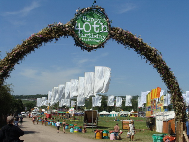  Glastonbury festival is celebrating its 40th birthday, running annually since 1970.